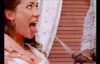 كتكوت بورتوريكو يحصل على حلقها مارس الجنس من قبل بي بي سي.