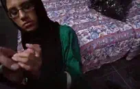 ماك أبي الملاعين كس بلدي الرطب و cums على مؤخرتي.