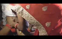 سيسي bbw يعطي له الرأس ويلعق الحمار.