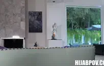 بالإصبع بنفسي حتى أقوم بوضع العصا.