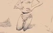 يظهر الجمال البريطاني مفلس قبالة لها الوجه المثالي والثدي مذهلة.