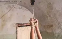 خنثي في ​​جوارب سخيف الحمار مع دسار.