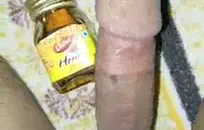 Cummed بجد بعد 5 أيام من التفوق ، creampie وشاعر كبير مع هزاز بلدي.