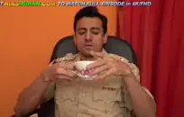 كبير ديك مباشرة كلية مسمار الملاعين ضيق في سن المراهقة الأحمق.