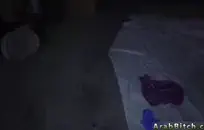 في سن المراهقة فاتنة يحصل الشرج creampie من أبي الخطوة.