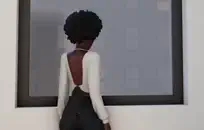 مثير شقراء أحمر الشعر الساخن في أول صب الاباحية لها.